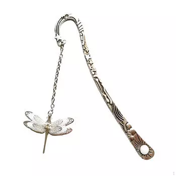 Светящаяся в темноте металлическая закладка — стильный аксессуар для книг для писателей и подростков B