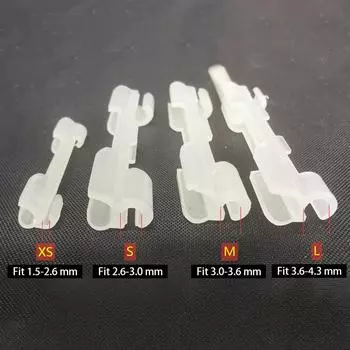 Светящаяся в темноте удочка Держатель для карт Светящаяся удочка Слегка защелкивающаяся поплавок для рыбы Набор зажимов Плавающая головка Морская удочка Светящаяся удочка M