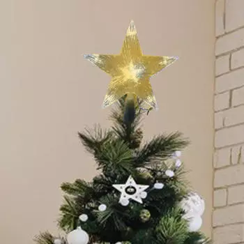 Светящаяся верхушка для рождественской елки — праздничное украшение для дома на праздничный сезон 10 Lights