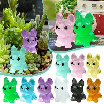 Светящееся в темноте маленькое ведро для глаз, ювелирные изделия своими руками, аксессуары из микросмолы, брелок для ключей, настольный автомобиль, виджеты, игровой домик One Size чёрный