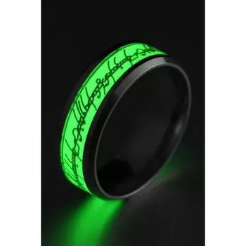 Светящееся в темноте стальное кольцо Обручальное кольцо Cl32