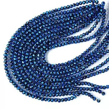 Светящиеся бусины серии Firefly Glass длиной 6 мм, тип C, шар в виде синей стрекозы, сувенир из Окинавы [ЗОЛОТОЙ КАМЕНЬ], прибл. синий