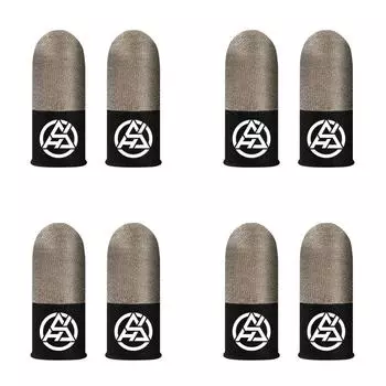 Светящиеся кончики пальцев, дышащие игровые перчатки с рукавами для большого пальца для PUBG(1 пара)