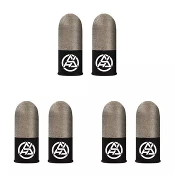 - Светящиеся кончики пальцев, дышащие игровые перчатки с рукавами для большого пальца для PUBG(1 пара)