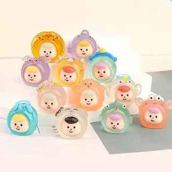 Светящиеся куклы зодиака, микро-ландшафтная фигурка, украшение, уличная светящаяся миниатюрная статуэтка, горшечные мини-садовые аксессуары