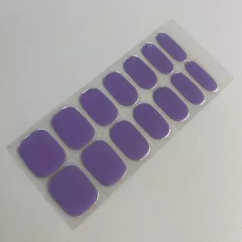 Светящиеся наклейки для маникюра, полностью гель, полузапеченный, полуотвержденный, 14 наклеек для ногтей 6.5*18