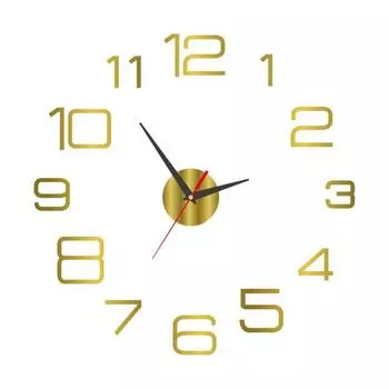 Светящиеся настенные часы с бесшумным механизмом, легко читаемые, простая установка, декоративные настенные часы «сделай сам» для гостиной, спальни