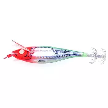 Светящиеся рыболовные приманки для ловли кальмаров, наживки для ловли кальмаров, искусственные наживки для ловли кальмаров (красный)