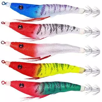 Светящиеся рыболовные приманки, крючки для приманки, рыболовные снасти, крючок для ловли кальмаров, флуоресцентные рыболовные приманки, светящиеся крючки для ловли кальмаров в море Style B