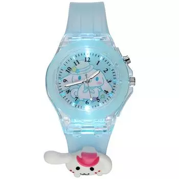 Светящиеся силиконовые детские электронные часы мультяшного стиля рождественские подарки для девочек StyleI