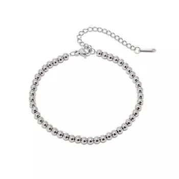 Светящиеся украшения, браслет из нержавеющей стали, Simple Wind, браслет из титановой стали, браслет из стального шарика