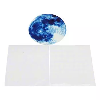 Светящиеся в темноте настенные наклейки светящиеся луна звезды точки настенные наклейки настенные наклейки декор для спальни синий