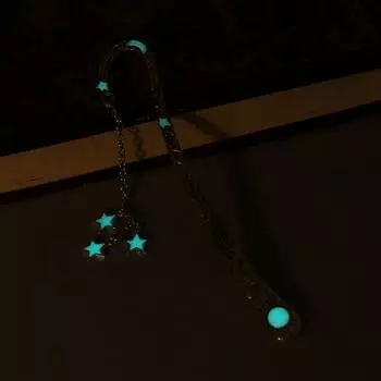 Светящиеся в темноте закладки для книг Creative Stars, этикетка для книг School
