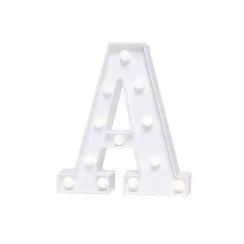 Светящийся 26-дюймовый светильник с английским алфавитом, ночник, украшение для свадебной комнаты letter f