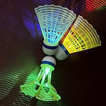 Светящийся бадминтонный тренажер для занятий бадминтоном Профессия Растяжка Бадминтон Тренировочный инструмент Самостоятельное обучение Отскоки волана