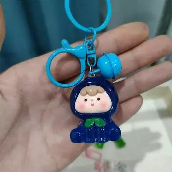 Светящийся четвертого поколения 3D Фруктовая кукла-колокольчик Подвеска брелок рюкзак Haingings Аксессуары Подарок