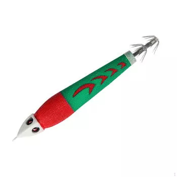 Светящийся крючок для кальмара на приманку для пресной/морской воды, светящиеся приманки с мигающим светом Devilfish 100g