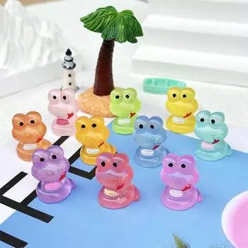 Светящийся мини-змеиный мох Микроландшафт Миниатюрные фигурки змей Сказочные садовые аксессуары Домашний декор Светится в темноте A2