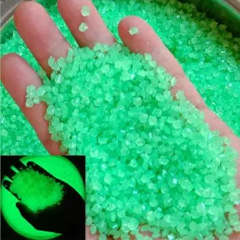 Светящийся песок, светящийся в темноте галька, камень, домашний сад, уличная дорожка, украшение для газона, аквариумный декор, 3-5 мм A