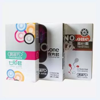 Светящийся презерватив, светящийся ночью, ультратонкий латексный рукав со смазкой для пениса, секс-игрушки с задержкой эякуляции Ultra thin -color