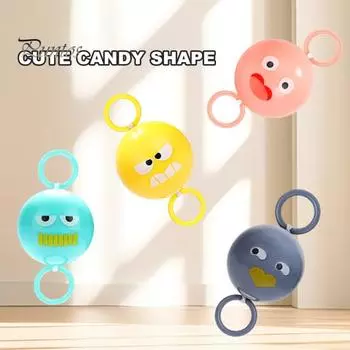 Светящийся шарик-свисток со светодиодной подсветкой, светящийся мультяшный шарик-свисток, игрушка для детей, взрослых, мальчиков и девочек, подарок на день рождения серый