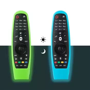 Светящийся силиконовый защитный чехол для LG Smart TV Magic Remote MR20GA MR19BA MR18BA MR650A MR650 MR600 AKB75855501 красный