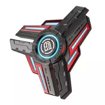 Светящийся светодиодный спиннер Battleship Fidget Spinner Luxury R188 Hand Kidult Pop-It Pod, популярные корейские головоломки