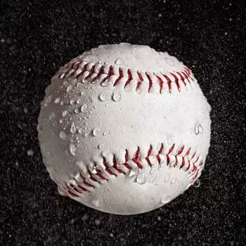 Светящийся в темноте кожаный материал для тренировки бейсбольных ударов