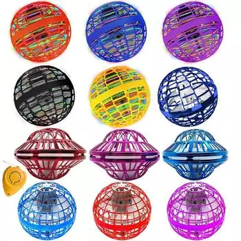 Светящийся вращающийся гироскоп НЛО: Летающий шар Magic Induction с подвеской на кончиках пальцев