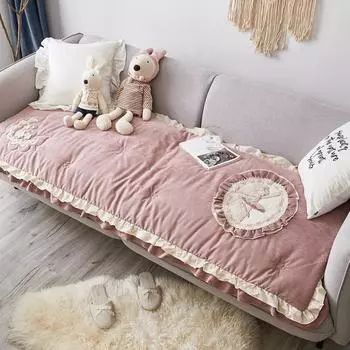 Свежая домашняя ультратонкая вельветовая подушка для дивана, универсальная нескользящая утолщенная подушка для гостиной на пару для булочек для всех сезонов 70*70