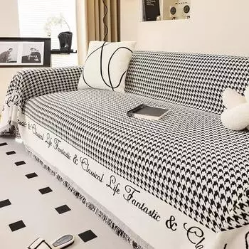 Свежая простая диванная подушка Four Seasons Универсальная утолщенная полностью покрытая ткань для дивана 180*130cm