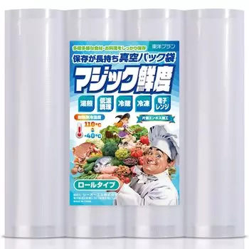 Свежесть контролируется кулинарией Вакуумная упаковка рулонных пакетов Машина для вакуумной упаковки Тиснение Обработка для домашнего и коммерческого использования Toyo Plan