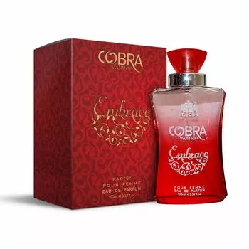 Свежие и успокаивающие женские духи, Женская парфюмерная вода, COBRA Embrace- Fresh (100 мл - упаковка 1 шт.) 100 ml