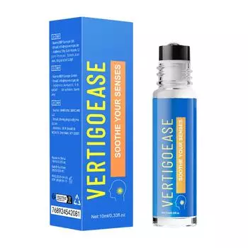 Свежий и натуральный ролик с длительным действием, массажный ролик, масло от головокружения 10 мл One Size