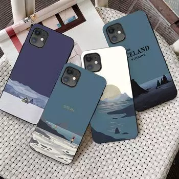 Свежий и простой Мягкий чехол для телефона из ТПУ с пейзажем снежных гор для Samsung Galaxy A20 A30 A50 Huawei Honor 20s Xiaomi Redmi Note 9 Pro IPhone и т. д. Xiaomi Redmi Note 9S