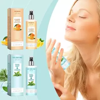 Свежий спрей для тела цветочный фруктовый свежий аромат для тела шеи и запястья, портативный элегантный спрей для тела, духи 100 мл One Size