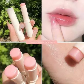 Свежий вазелиновый бальзам для губ, помада, основа, меняющее цвет масло для губ, увлажняющий прозрачный блеск для губ, длительный увлажняющий уход за губами