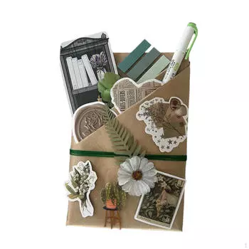 Свидание с книголюбом Подарочные наклейки для него Ее подарок DIY Праздники Тайна зелёный