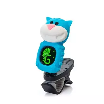 SWIFF Clip-on Tuner, Character Tuner, Cat B72, CAT BLUE