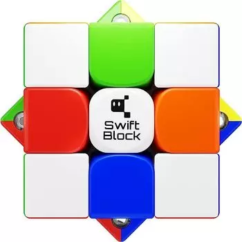 Swift Block 355S 3x3 Speed Competition Cube 3D Puzzle с магнитной игрушкой для детей и начинающих, без наклеек, встроенный