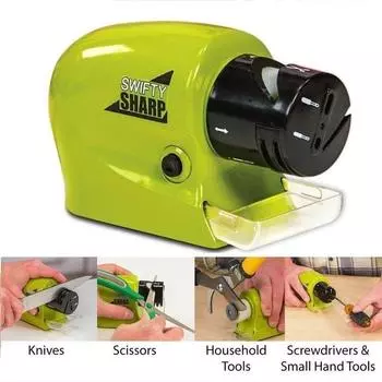 Swifty Sharp Tool & Knife Sharpener, как показано на ТВ, беспроводная точилка для ножей