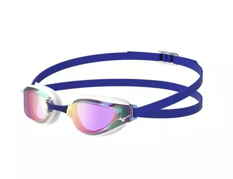 Swim Competitive Swimming Goggles Limited Edition Goggles AQUATICS International Swimming Unisex N3JEB531 Navy x Ruby Mirror [Mizuno] (Integrated