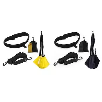 Swim Training Belt Pastable Swimming Drag Parachute Set for Sports Gym Accessory 01