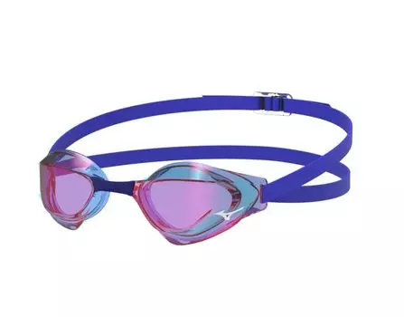 Swimming Competitive Swimming Goggles Limited Edition Goggles AQUATICS International Swimming Unisex N3JEB691 Navy x Ruby Mirror [Mizuno] (Non-cushion