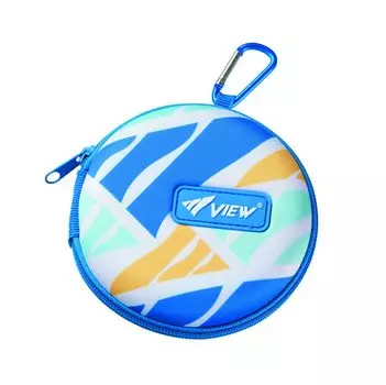 Swimming Goggle Case with Swimming Goggle Protection with Ventilation Protective Underwater Glasses Accessory Blue VA1304 BL [View] Carabiner, Holes,
