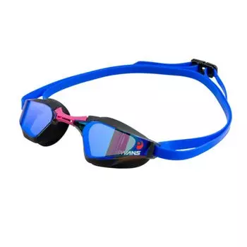 Swimming Goggles with Cushion Racing Goggles WA Approved Model PAFAB EMSK [SWANS] SR-72M (Smoke/FF/Men s) дым