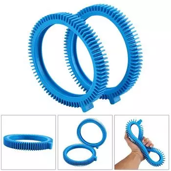 Комплект передних и задних шин для бассейна, средство для чистки бассейна, 2 шт./комплект