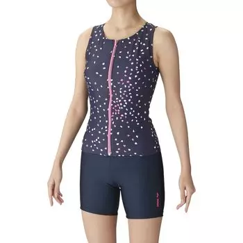 Swimsuit Fitness Separates Navy O [Arena] (Cover Back/Insert Pad) Women s (NVY)