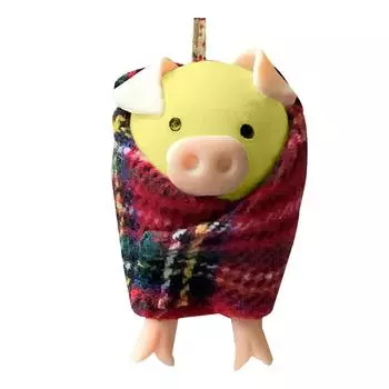 Свиньи в одеялах, Свиньи в одеялах, Забавный орнамент, Уникальный, Для вечеринки, Сбор One Size