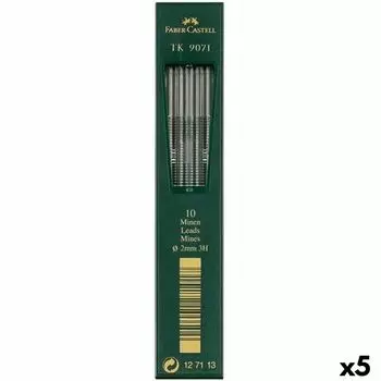 Свинцовый стержень Faber-Castell 2 мм 5 шт.